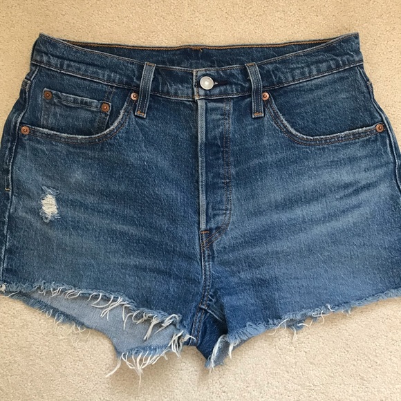Levi's Pants - Levi’s 501 Button Fly Denim Shorts
